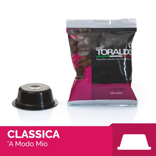 a lavazza a modo mio capsule of toraldo coffee