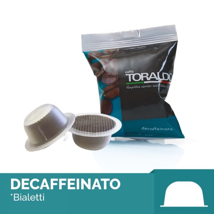 a capsule of Bialetti Toraldo coffee