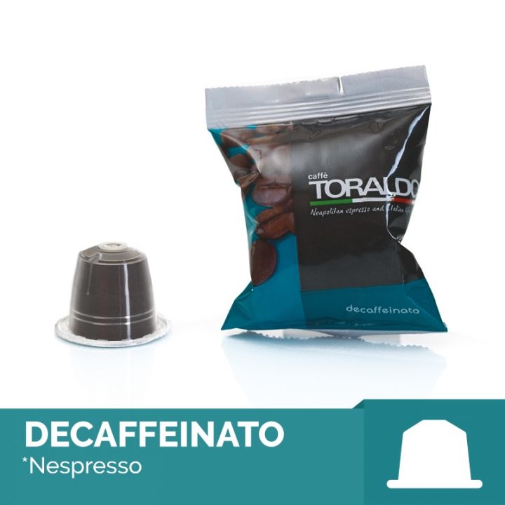 A Nespresso Toraldo coffee capsule