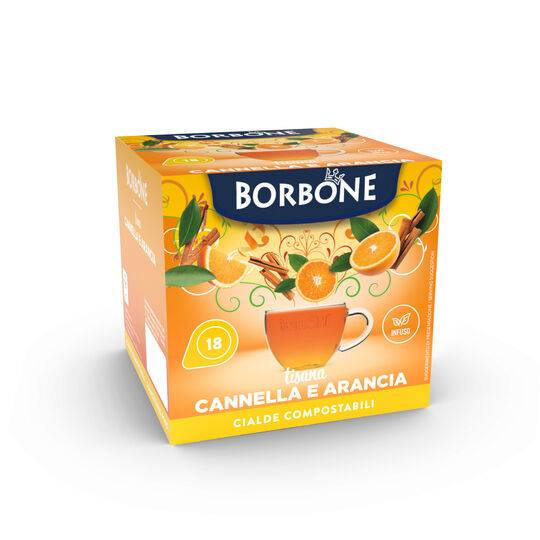 a box of borbone orange tea