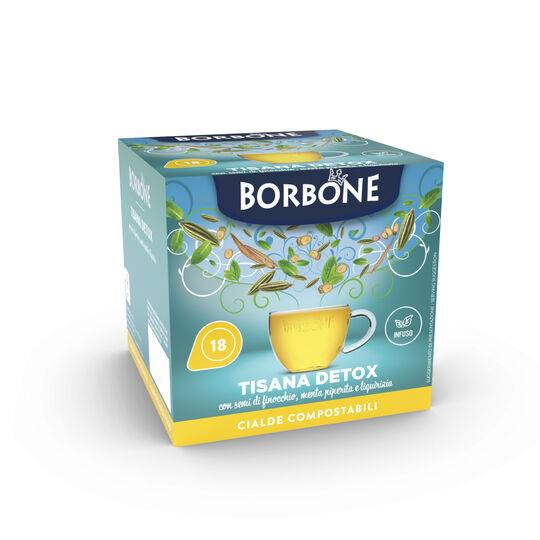 a box of borbone tea