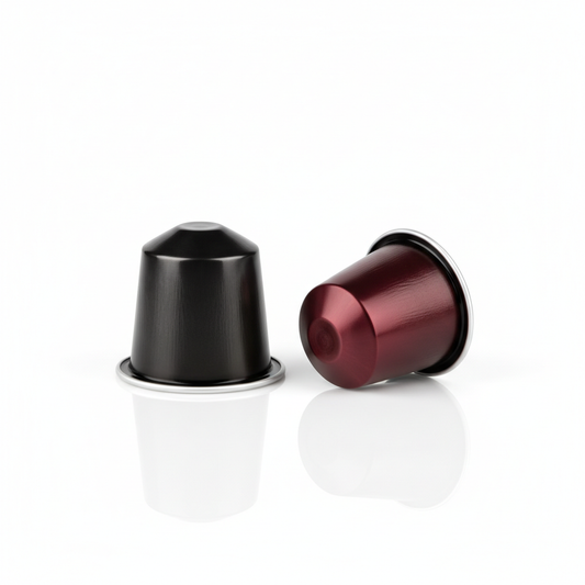 Due capsule Nespresso colori diversi