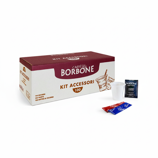 Kit Accessori 100 - Bicchierino Bianco