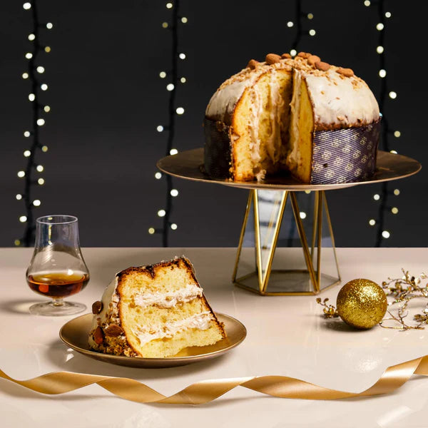 Panettone Artigianale Nerino Farcito con Crema alla Mandorla 1,2kg