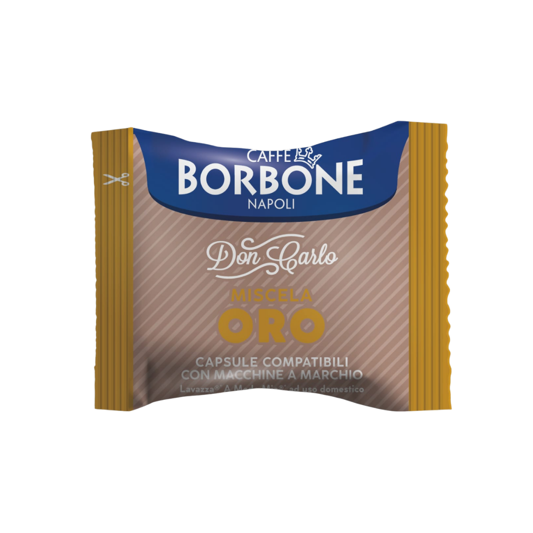 100 Borbone Don Carlo Kaffeekapseln, kompatibel mit Lavazza A Modo Mio Maschinen