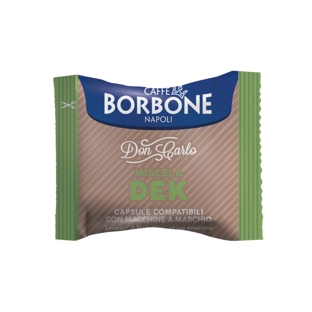 100 Borbone Don Carlo Kaffeekapseln, kompatibel mit Lavazza A Modo Mio Maschinen