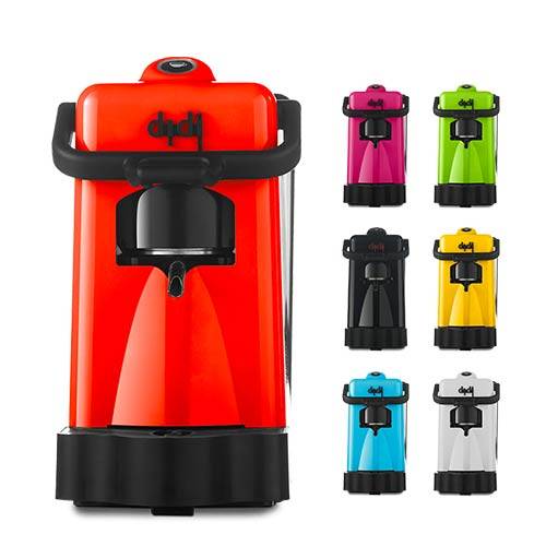 a didiesse coffee machine with a black handle