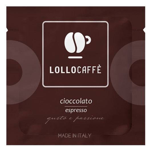 a bag of chocolate with the label of the product