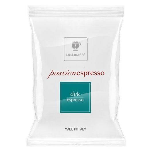 a bag of lollo coffee on a white background