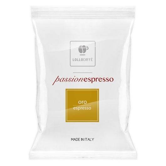 a bag of lollo coffee on a white background